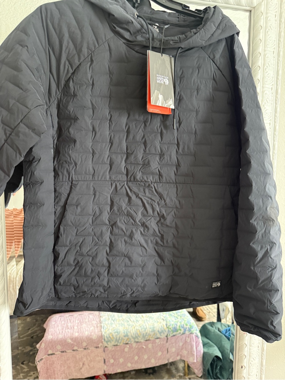Mountain Hardwear Women’s Black Quilted Hooded Puffer